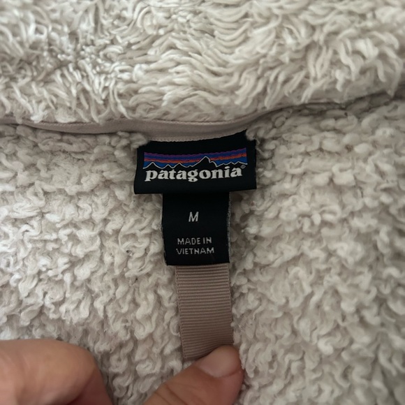 Patagonia Birch White Los Gatos 1/4-Zip Fleece, Size Medium - Picture 9 of 9